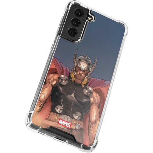 Marvel Thor God of Asgard Galaxy S21 FE Clear Case
